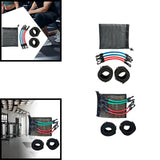Travel Lower-Body Ankle Resistance Band Set image 2